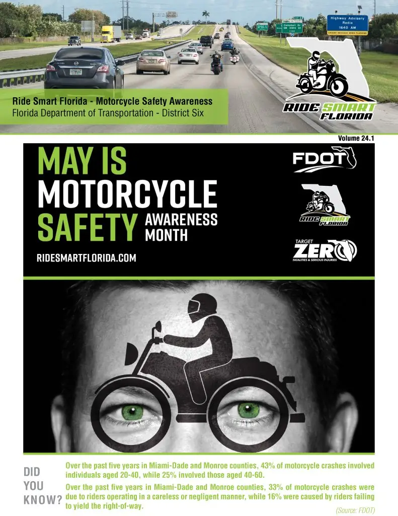 May is Motorcycle Safety Month Email Blast