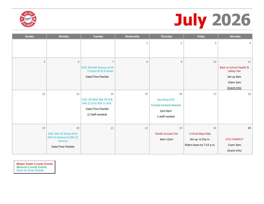 ATAT 2026 Calendar