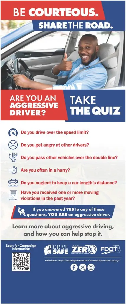 Indoor Banner Drive Safe Campaign 2024