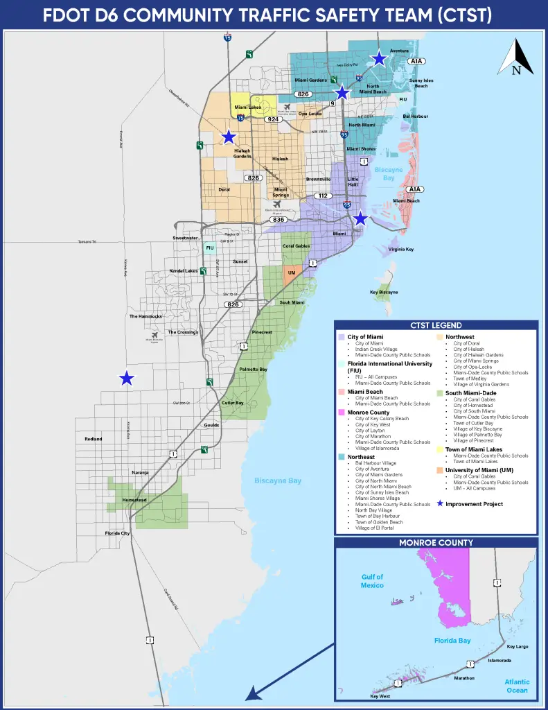CTST Interactive map